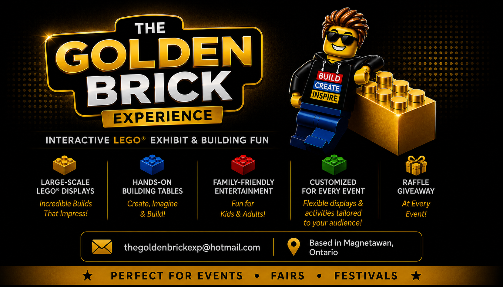 Logo of The Golden Brick Experience