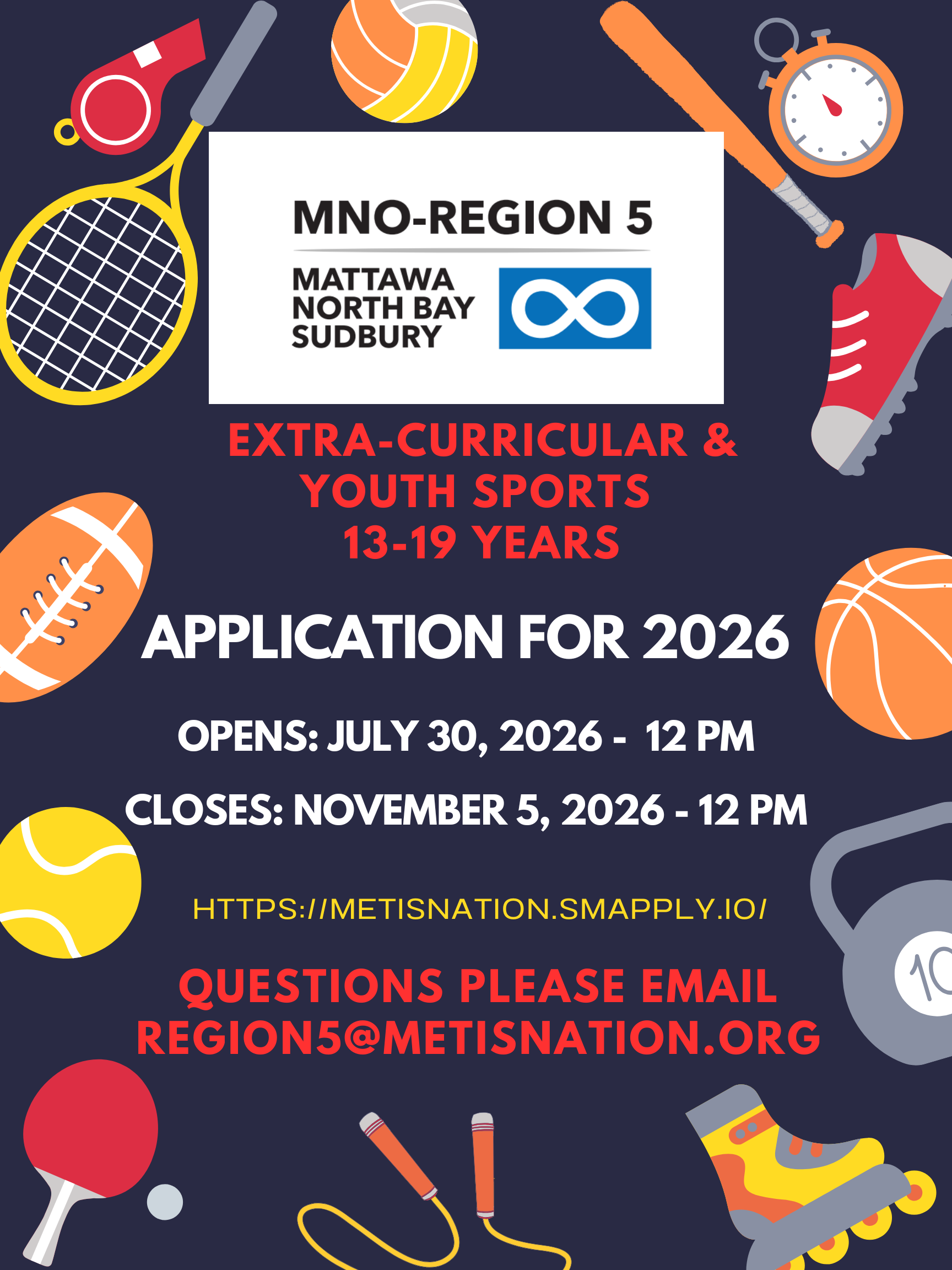 EXTRA-CURRICULAR & YOUTH SPORTS 